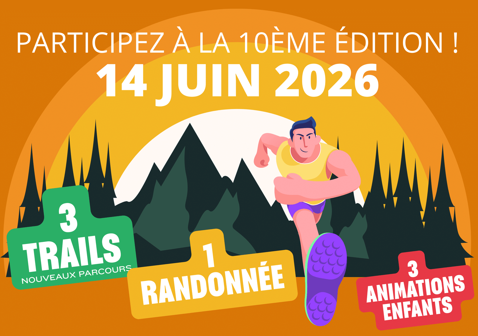 Banniere Foulees Melinoises 2026 1 - Les Foulées Mélinoises
